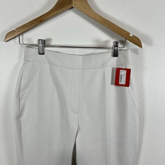 New Spanx Soft Stretch Pull-on Slim Straight Pants in Classic White size Small - Picture 3 of 11
